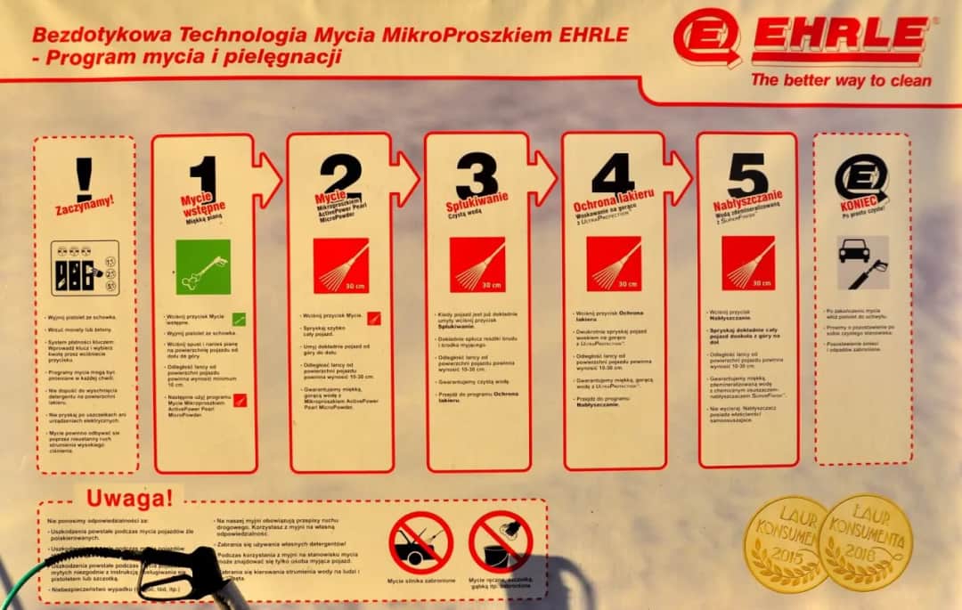 Jakie programy na myjni bezdotykowej zapewnią najlepsze efekty mycia?